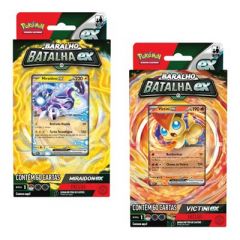 Pokémon - Deck Batalha EX-Victini ou Miraidon