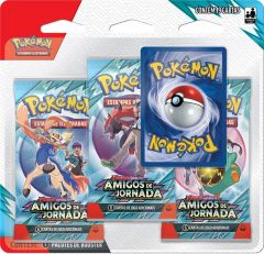 Pokémon Amigos da Jornada Blister Triplo Scraggy ou Yanma