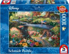 Thomas Kinkade: Disney - Alice in Wonderland Puzzle (1000pc)