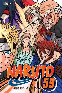 Naruto 59 - Os cinco Kage