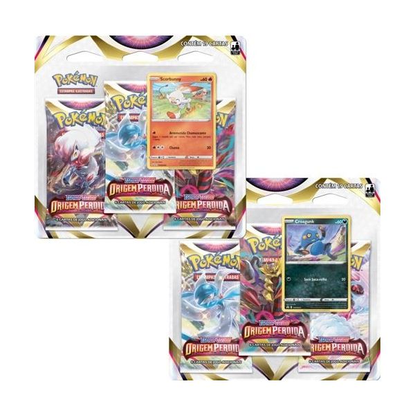 Pokémon Origem Perdida Blister Triplo