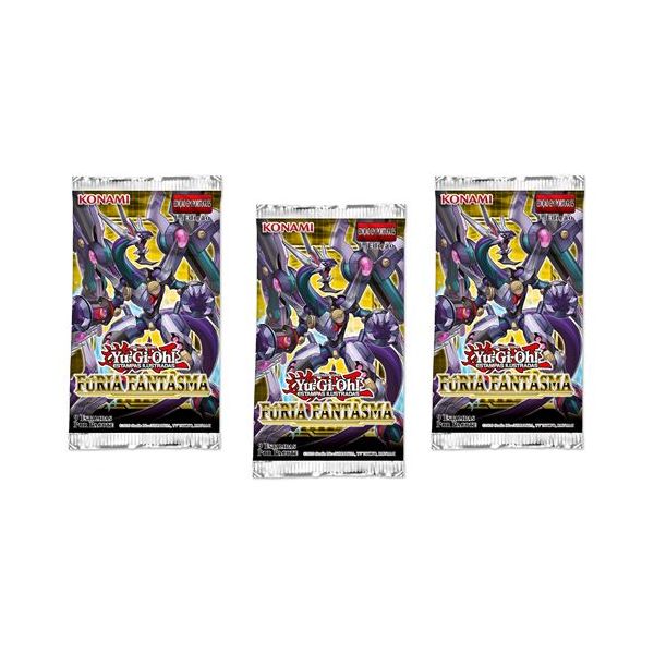 Yu-Gi-Oh! Fúria Fantasma Blister de 3 boosters