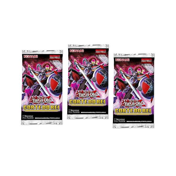 Yu-Gi-Oh! Corte do Rei Blister de 3 Boosters