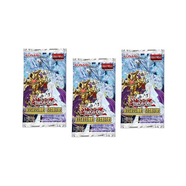 Yu-Gi-Oh! Assassinos Secretos Blister de 3 boosters