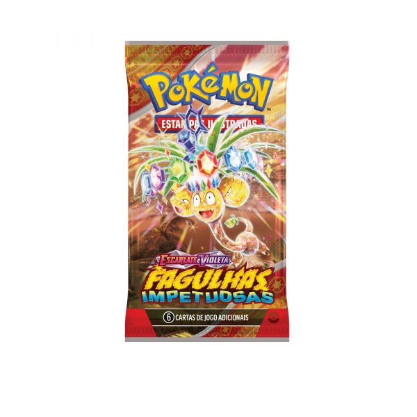 Pokémon TCG: Escarlate e Violeta - Fagulhas Impetuosas Booster