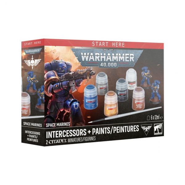 Space Marines: Intercessors + Paints