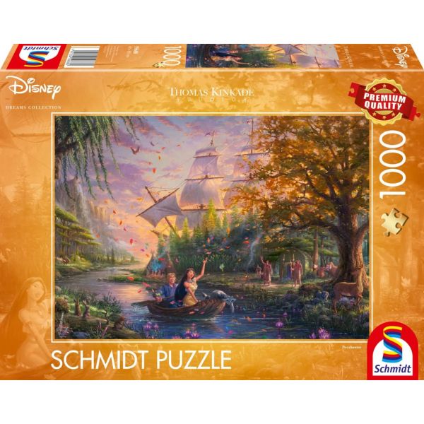 Thomas Kinkade: Disney Pocahontas Puzzle (1000pc)