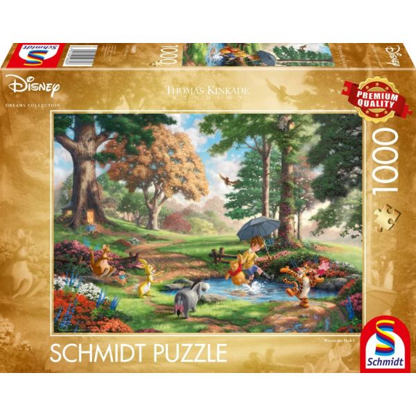 Thomas Kinkade: Disney - Winnie The Pooh Puzzle (1000pc)