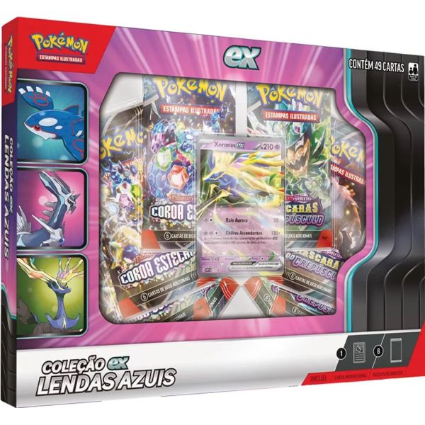 Pokémon - Box Coleção Ex Lendas Azuis