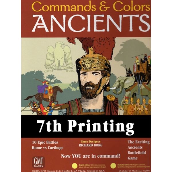 Commands & Colors: Ancients Base Game 7th Printing