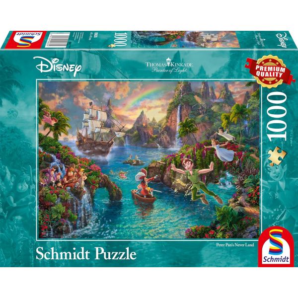 Thomas Kinkade: Disney-Peter Pan Jigsaw Puzzle (1000pc)