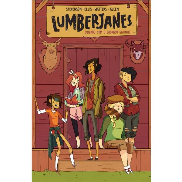 Lumberjanes 01: Cuidado com o Sagrado Gatinho