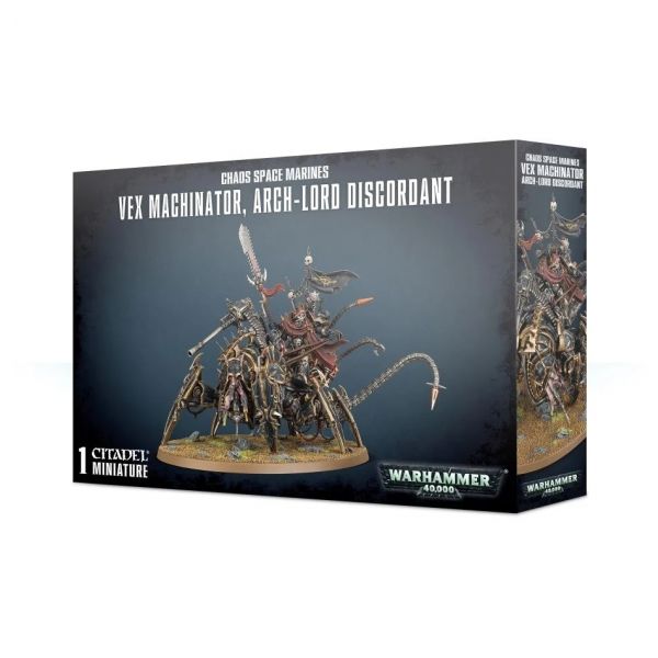 Chaos Space Marines Vex Machinator, Arch-Lord Discordant