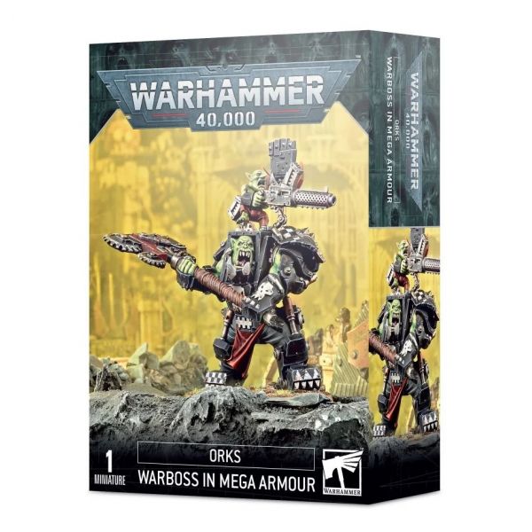 Orks Warboss in Mega Armour