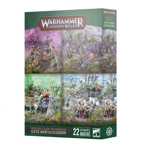 Warhammer Underworlds - Destruction Warbands: Gitz and Goliaths