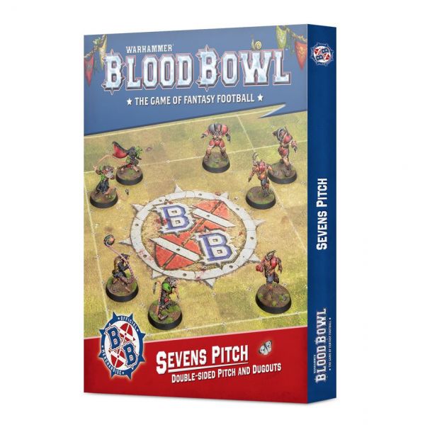 Blood Bowl: Sevens Pitch: Double-sided Pitch and Dugouts