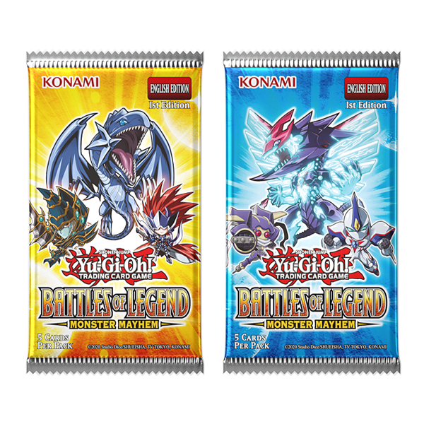 Yu-Gi-Oh! Battles of Legend: Monster Mayhem Booster Pack