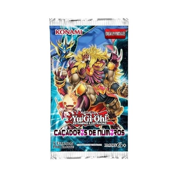 Yu-Gi-Oh! Caçadores de Números: Booster de 5 cartas em PT