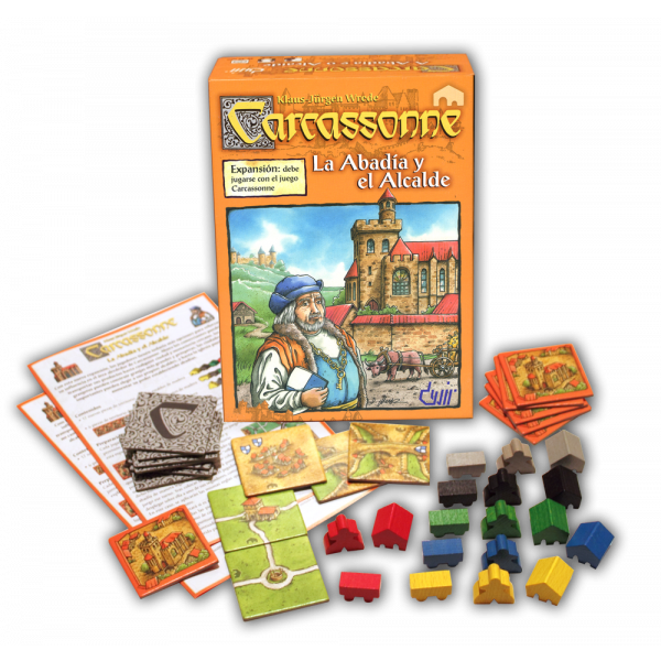 Carcassonne: A Abadia e O Alcaide (Expansão)