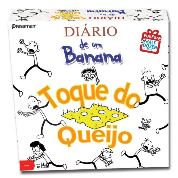 Diário de um Banana: Toque do Queijo - Jogo de Tabuleiro