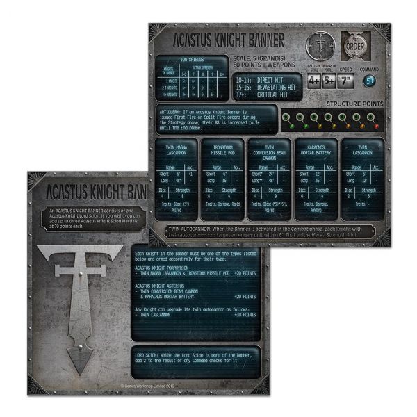 ACASTUS KNIGHT COMMAND TERMINAL PK (ENG)