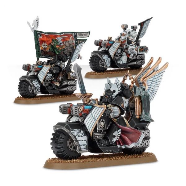 Dark Angels Ravenwing Command Squad