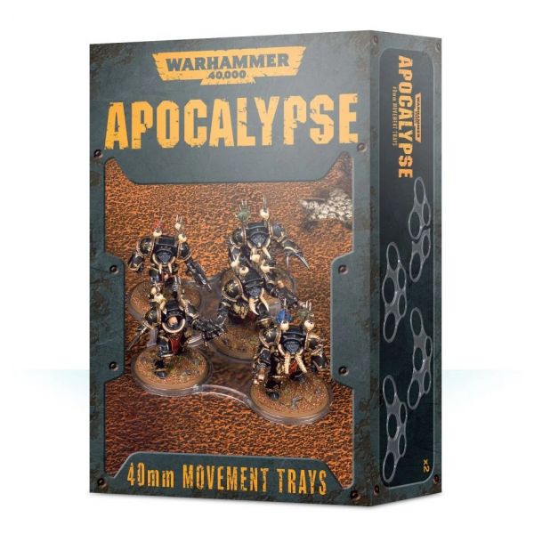 WH40K APOCALYPSE MOVEMENT TRAYS (40MM)