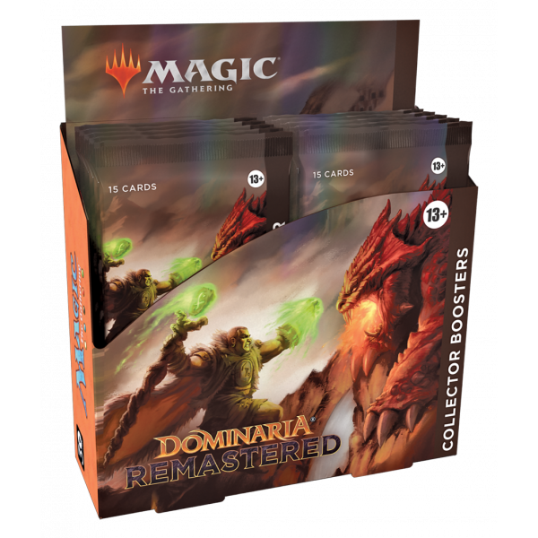 Magic Dominaria Remastered Collector Booster Display
