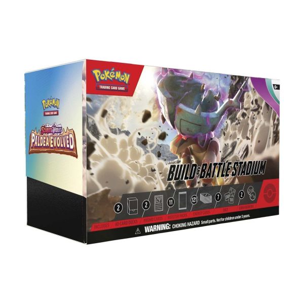 Pokémon TCG: Scarlet & Violet—Paldea Evolved Build & Battle Stadium