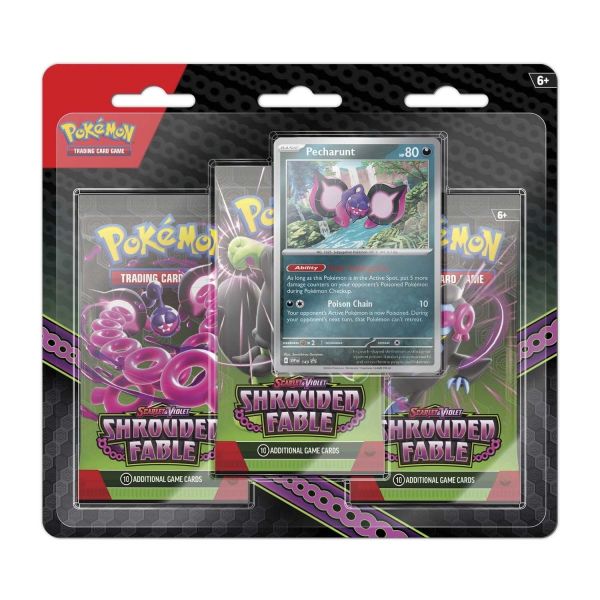 Pokémon TCG: Scarlet & Violet-Shrouded Fable 3 Booster Blister