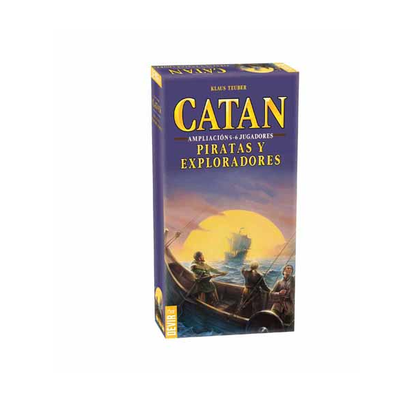 Catan Piratas e Exploradores 5 & 6 Jugadores Esp.