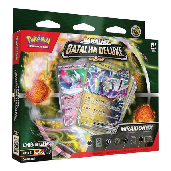 Pokémon TCG: Deck Deluxe - Miraidon OU Koraidon EX