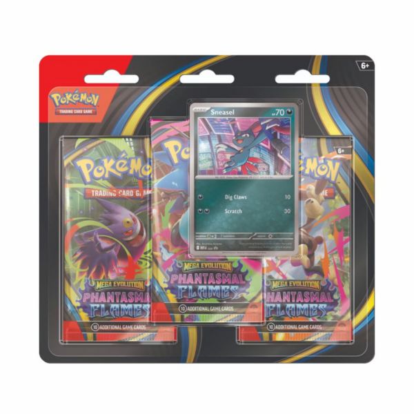 Pokémon Phantasmal Flames Three-Booster Blister N25