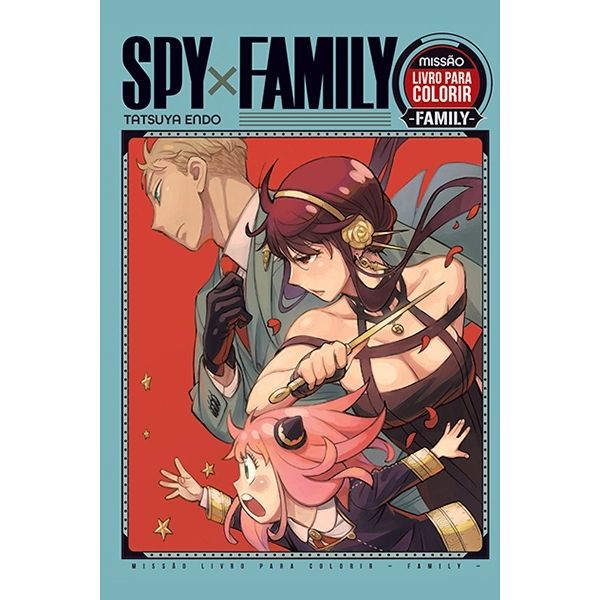 Spy X Family: Missão Livro para colorir